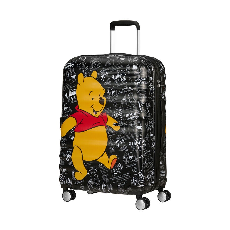 American Tourister Disney Wavebreaker Spinner Medium in the color Winnie The Pooh. image number 0