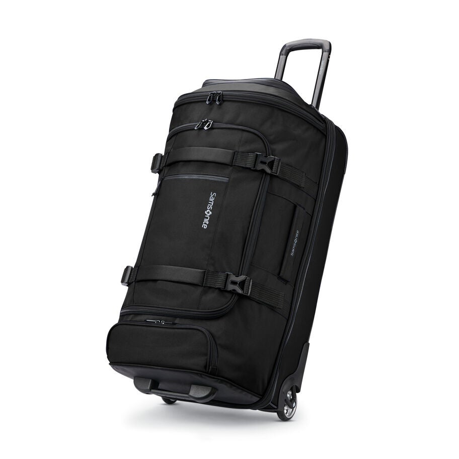 Samsonite Detour Medium Journey 29" Wheeled Duffle in the color New Black. image number 0