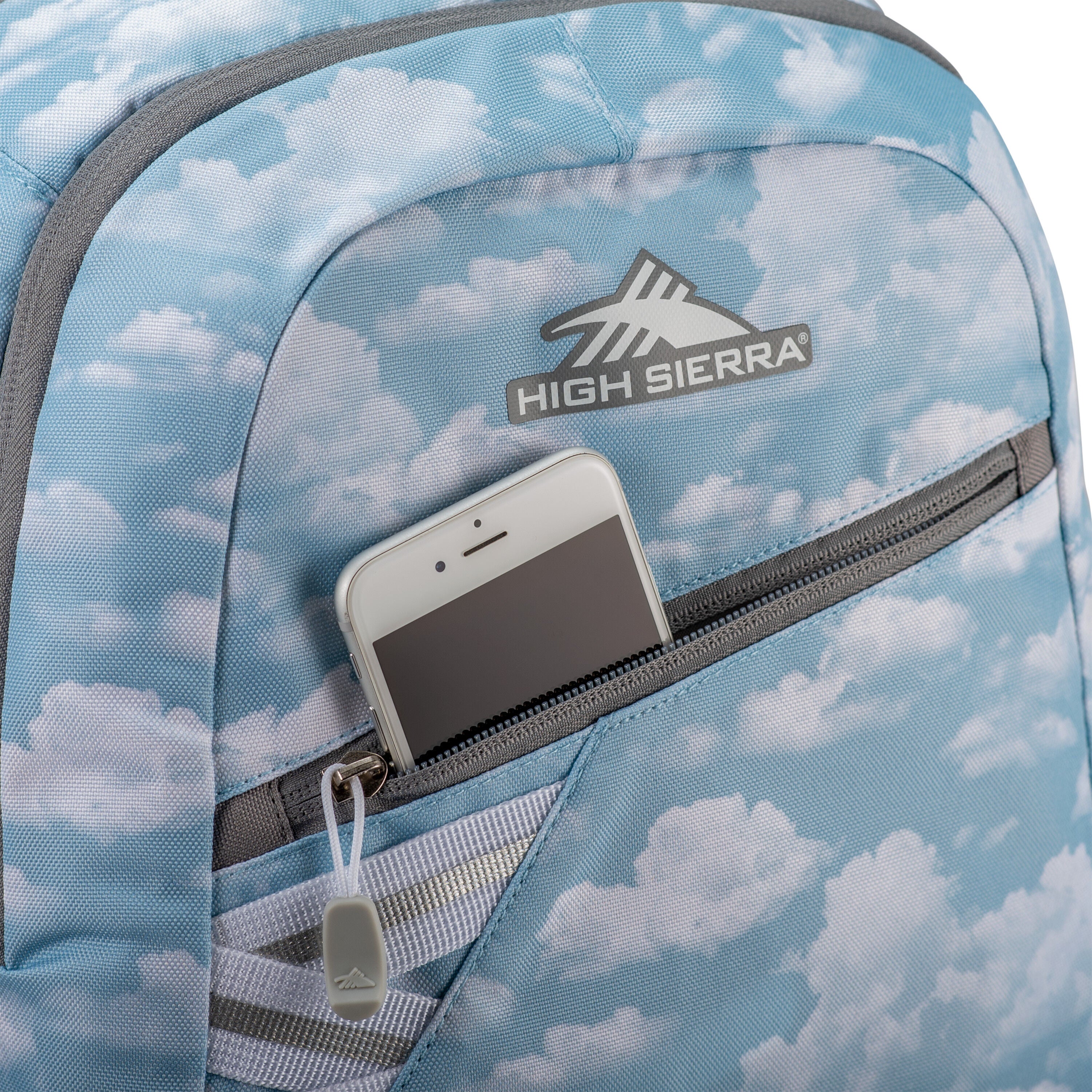 Grey high sierra backpack sales