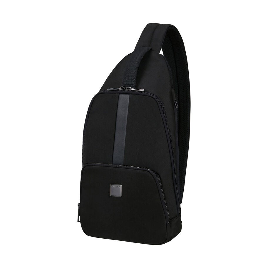 Samsonite SackSquare Slingbag Medium in the color Black. image number 0