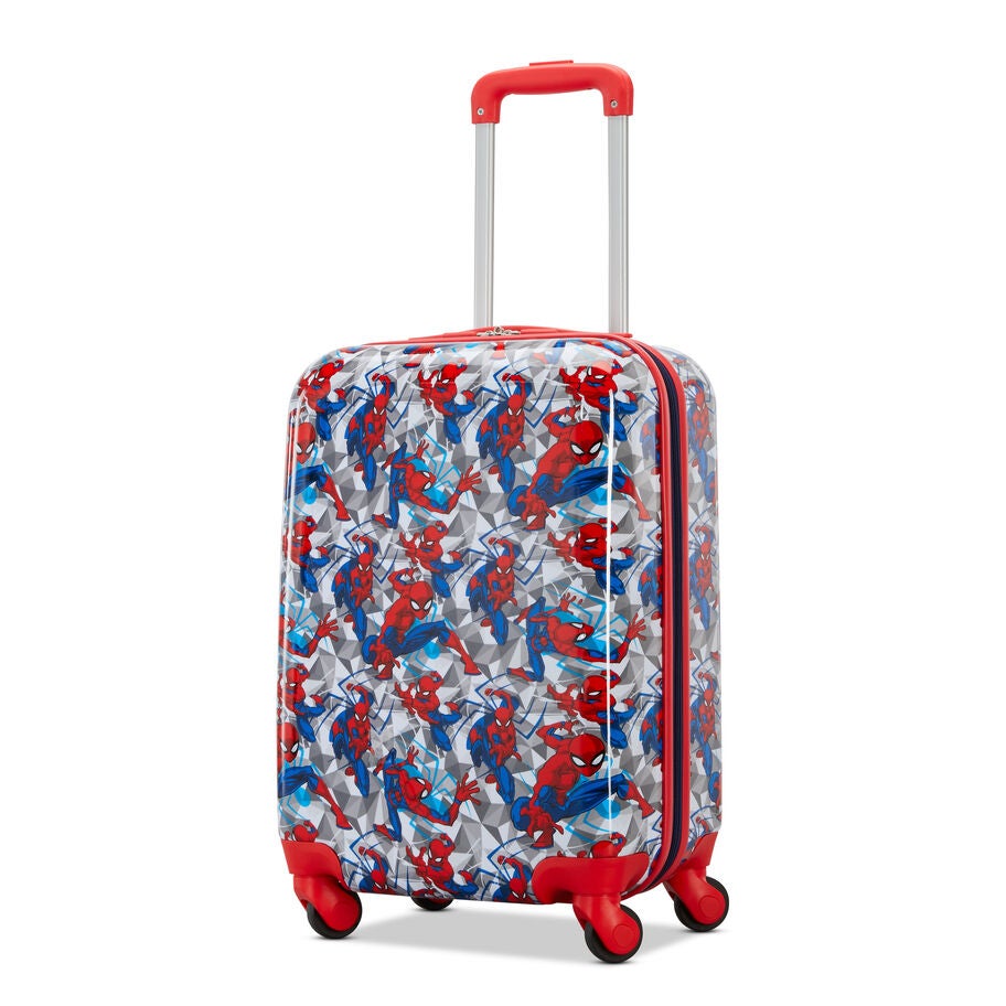 American Tourister Licensed Kids Hardside 18" Spinner in the color Spiderman Iconic. image number 0