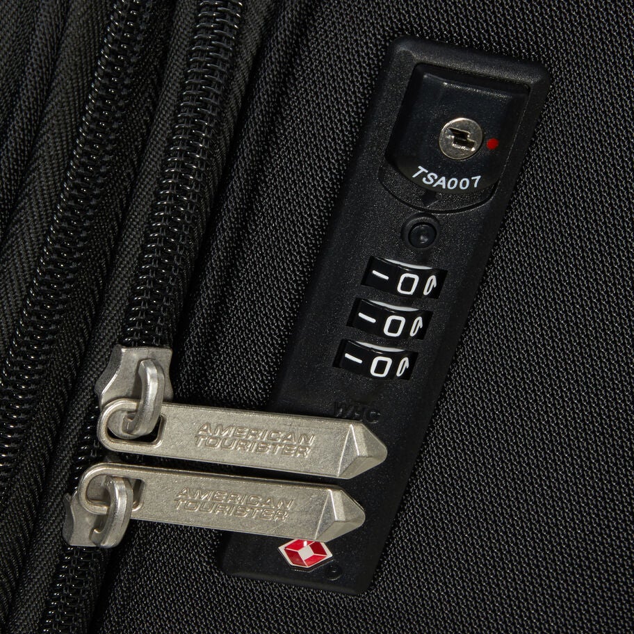 American Tourister SummerRide Spinner Medium in the color Black. image number 6