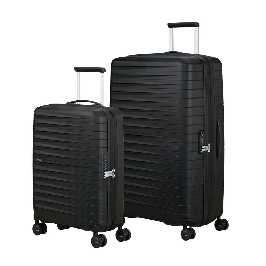 American Tourister FastForward 2 Piece Set in the color Flash Black. image number 0