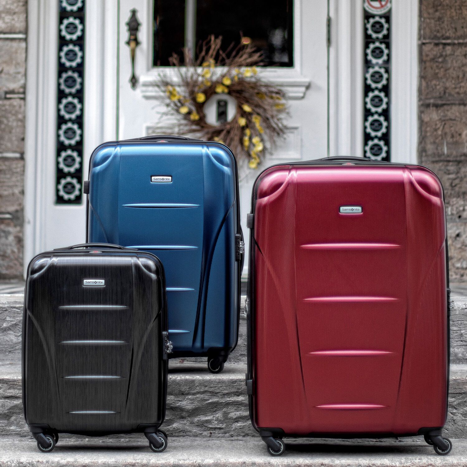 Samsonite luggage winfield 2 fashion hs 3 piece set sales