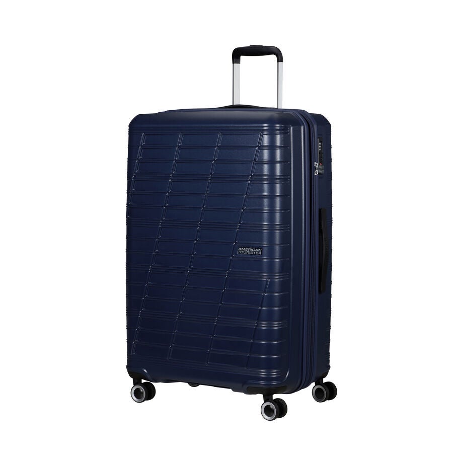 American Tourister Surftime Spinner Large in the color Metallic Blue. image number 0