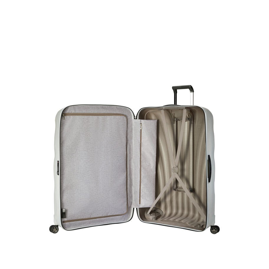 Samsonite C-Lite valise grand &agrave; roues (28) in the color Blanc Cass&eacute;. image number 1