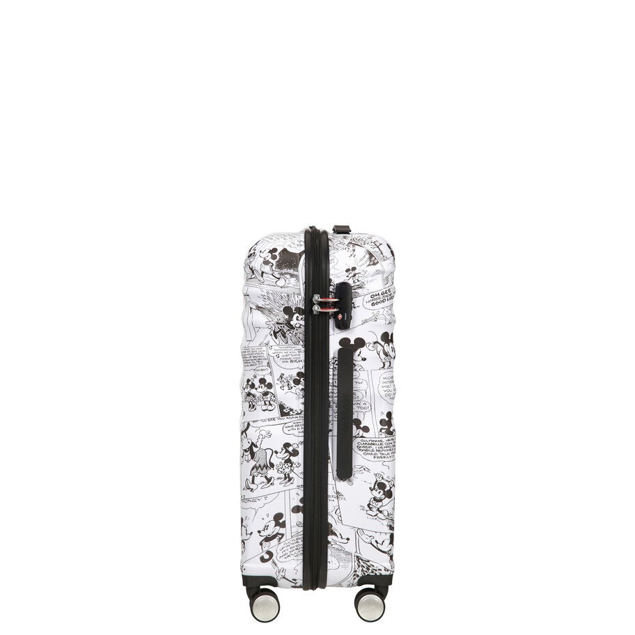 American Tourister Disney Wavebreaker Spinner Medium in the color Minnie Comics White. image number 2