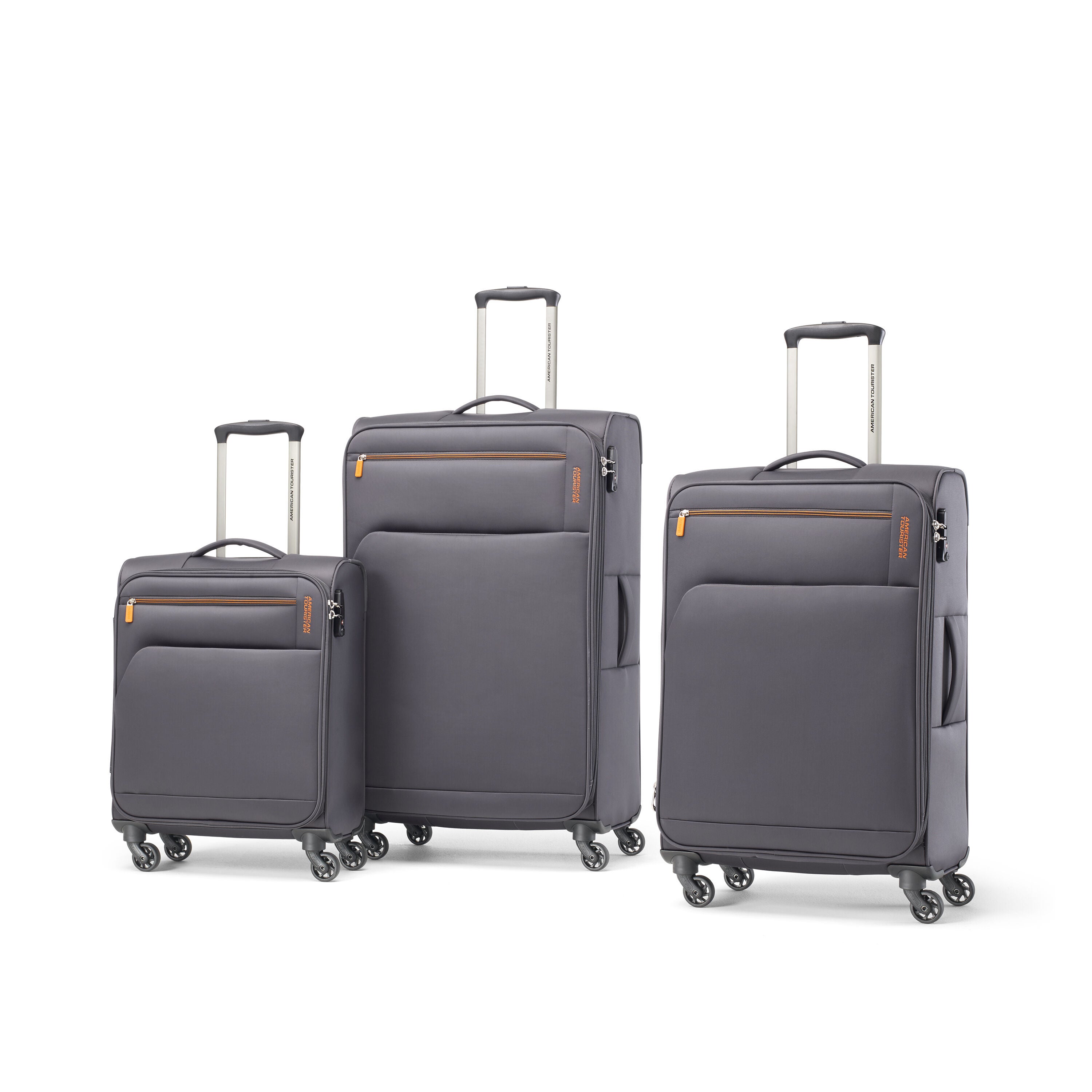 American tourister 3 piece spinner luggage set clearance