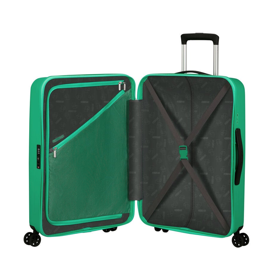 American Tourister Rejoy valise moyen &agrave; roues in the color Vert Jade. image number 1