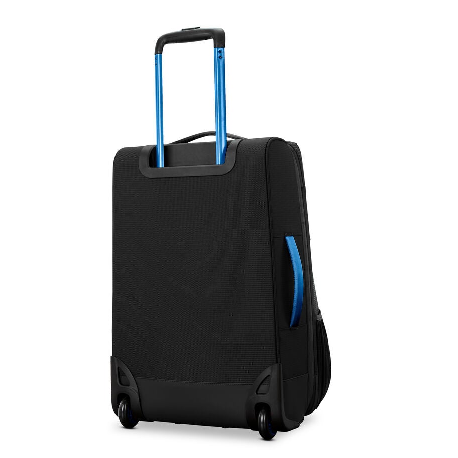 High Sierra Hi-Life Wheeled Duffle (22") in the color Black/Blue. image number 5