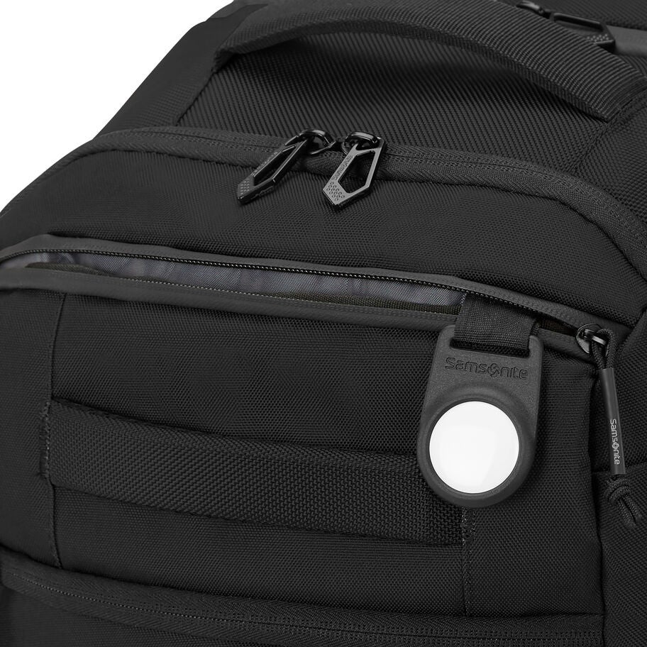 Samsonite Detour Travel Backpack in the color New Black. image number 7