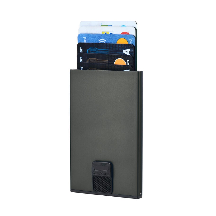 Samsonite Alu Fit &Eacute;tui Coulissant in the color Anthracite. image number 1
