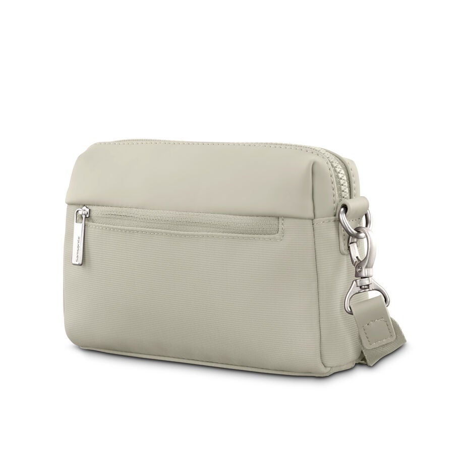 Samsonite Companion Bags RFID Crossbody in the color Limestone Grey. image number 4