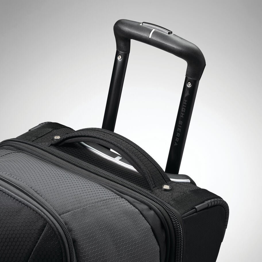 High Sierra Fairlead 34" Drop Bottom Duffle in the color Mercury/Black. image number 3