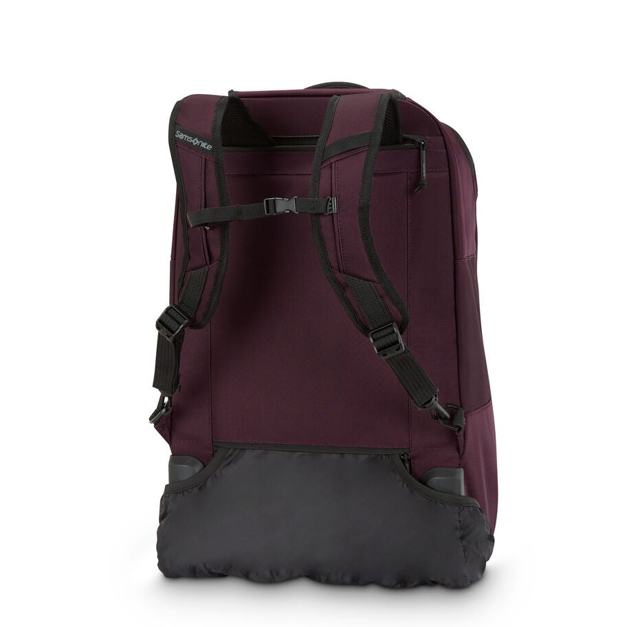Samsonite Detour Convertible Wheeled Hybrid Backpack in the color New | Plum. image number 6
