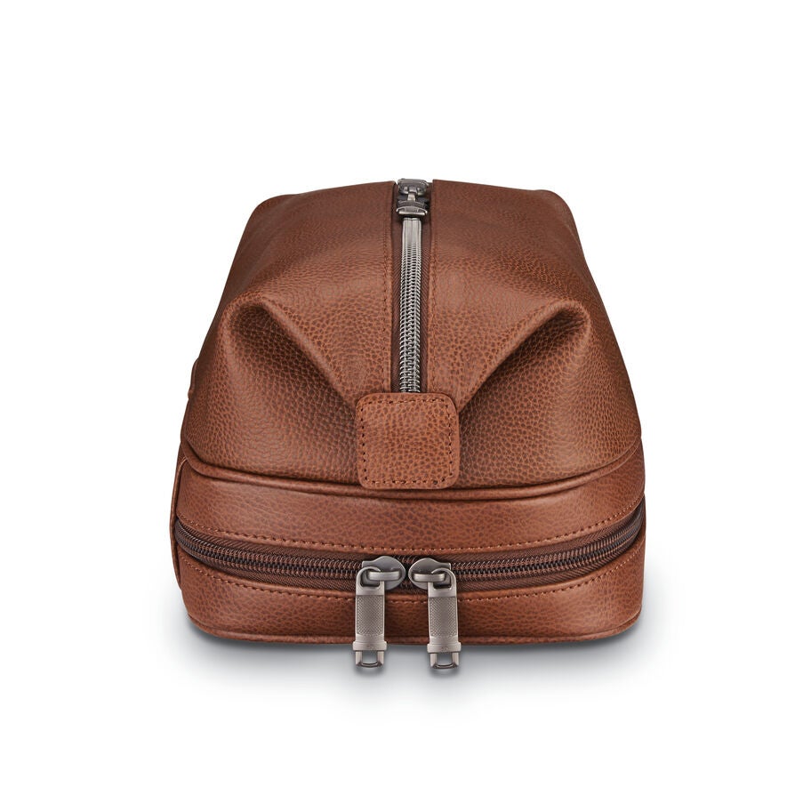 Samsonite Classic Leather Trousse de voyage in the color Cognac. image number 5