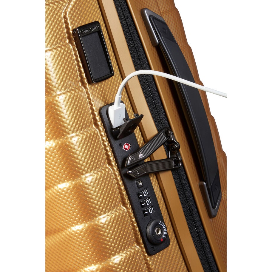 Samsonite Proxis Spinner Carry-On&trade; in the color Honey Gold. image number 5