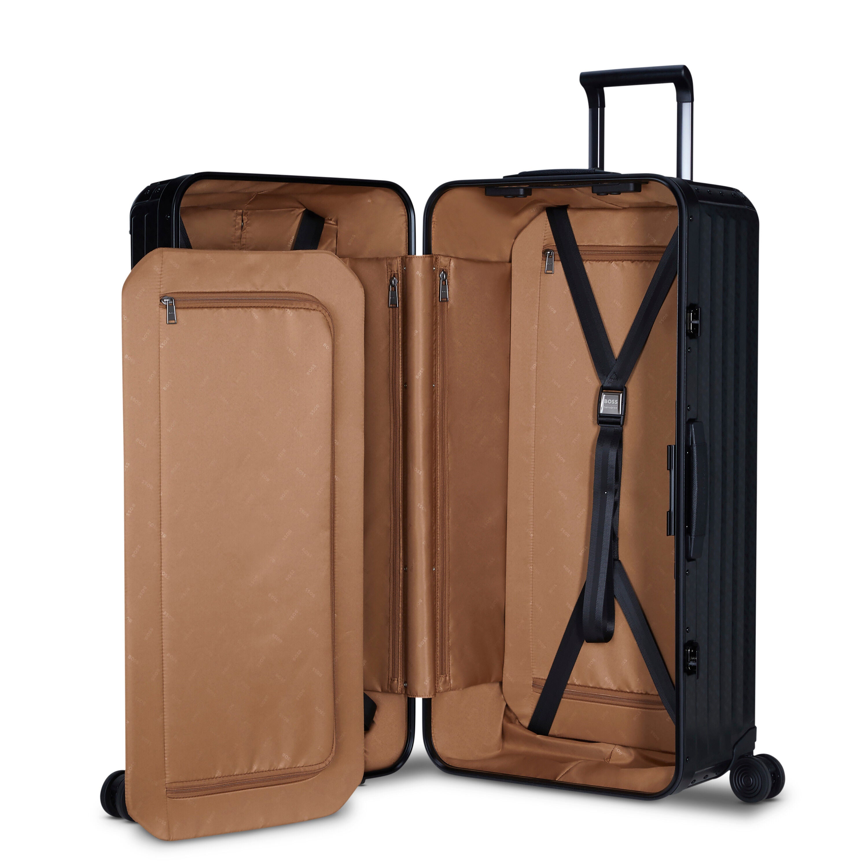 Hugo boss carry on clearance luggage