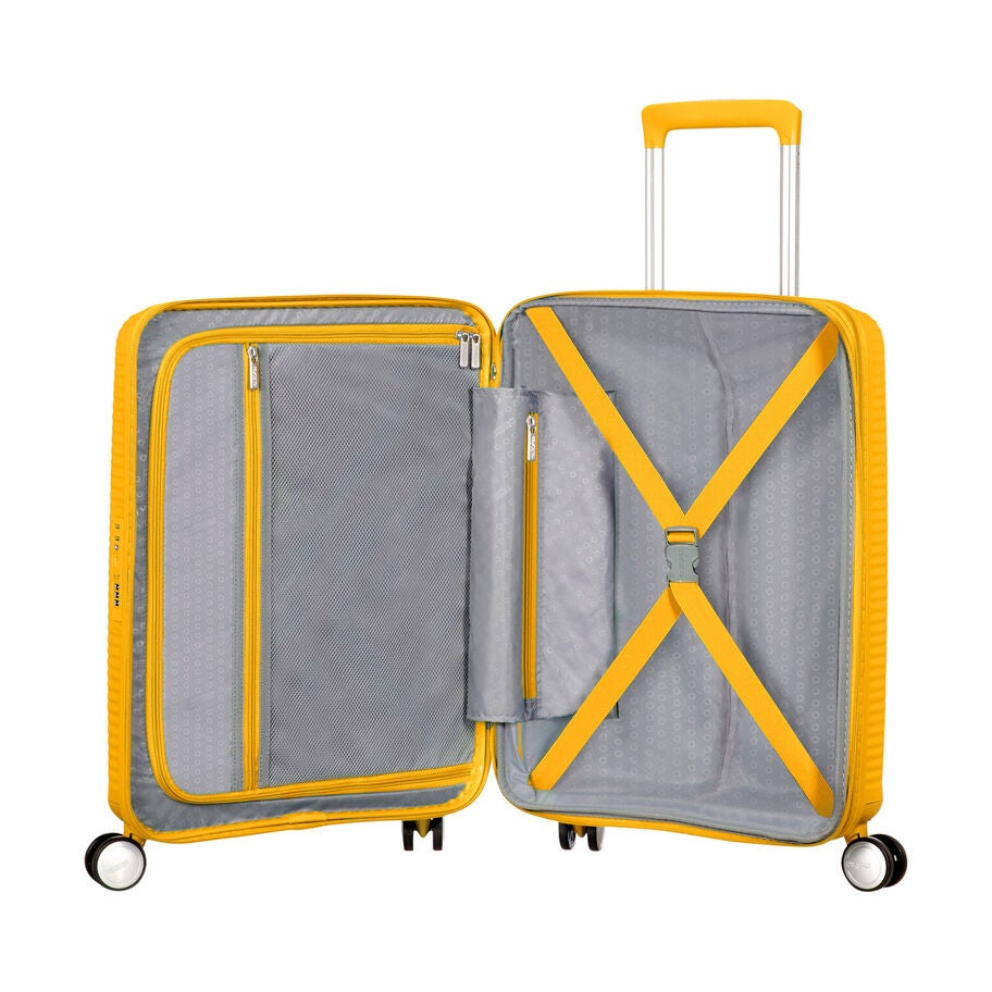 American Tourister Curio Valise de Cabine Spinner in the color Jaune Dor&eacute;. image number 1