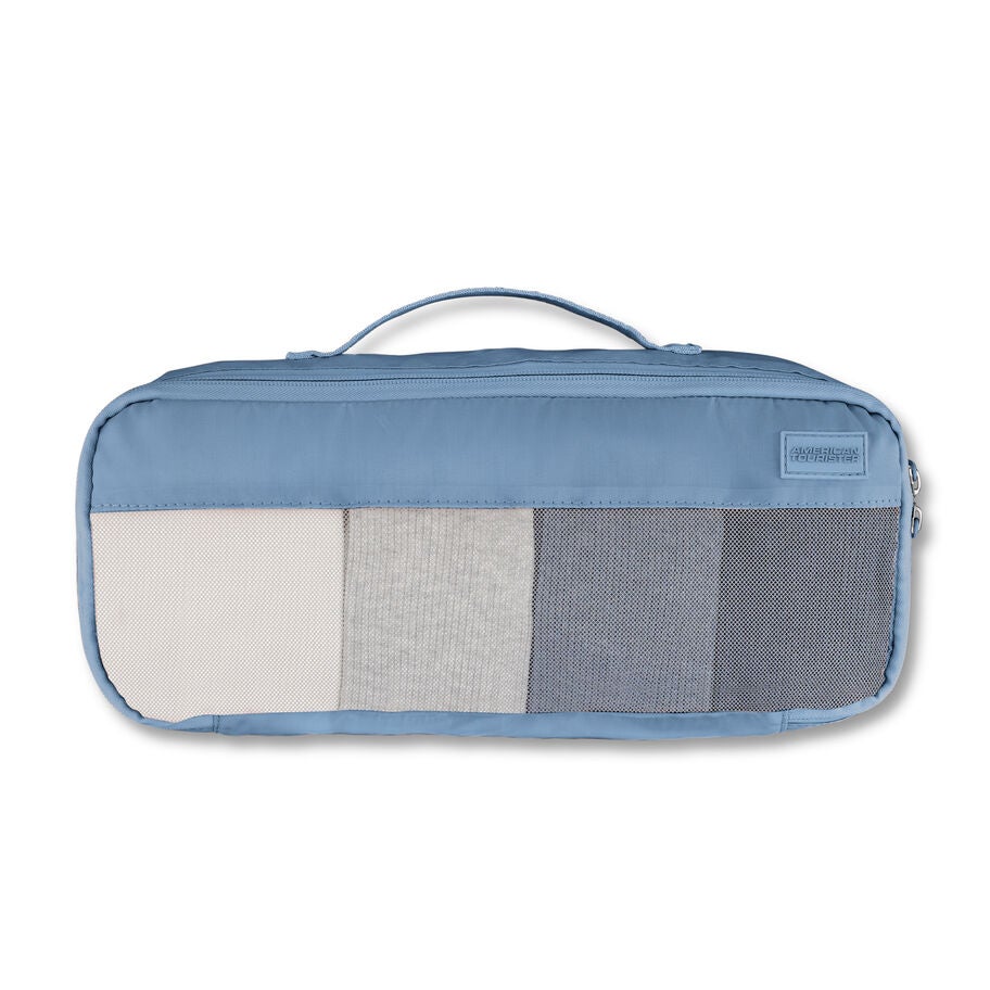 American Tourister Stratum 3.0 6 Piece Packing Cubes in the color Elemental Blue. image number 6