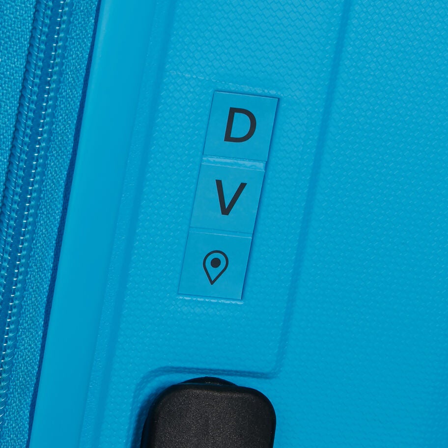 American Tourister Rejoy Spinner Large in the color Azure Blue. image number 7
