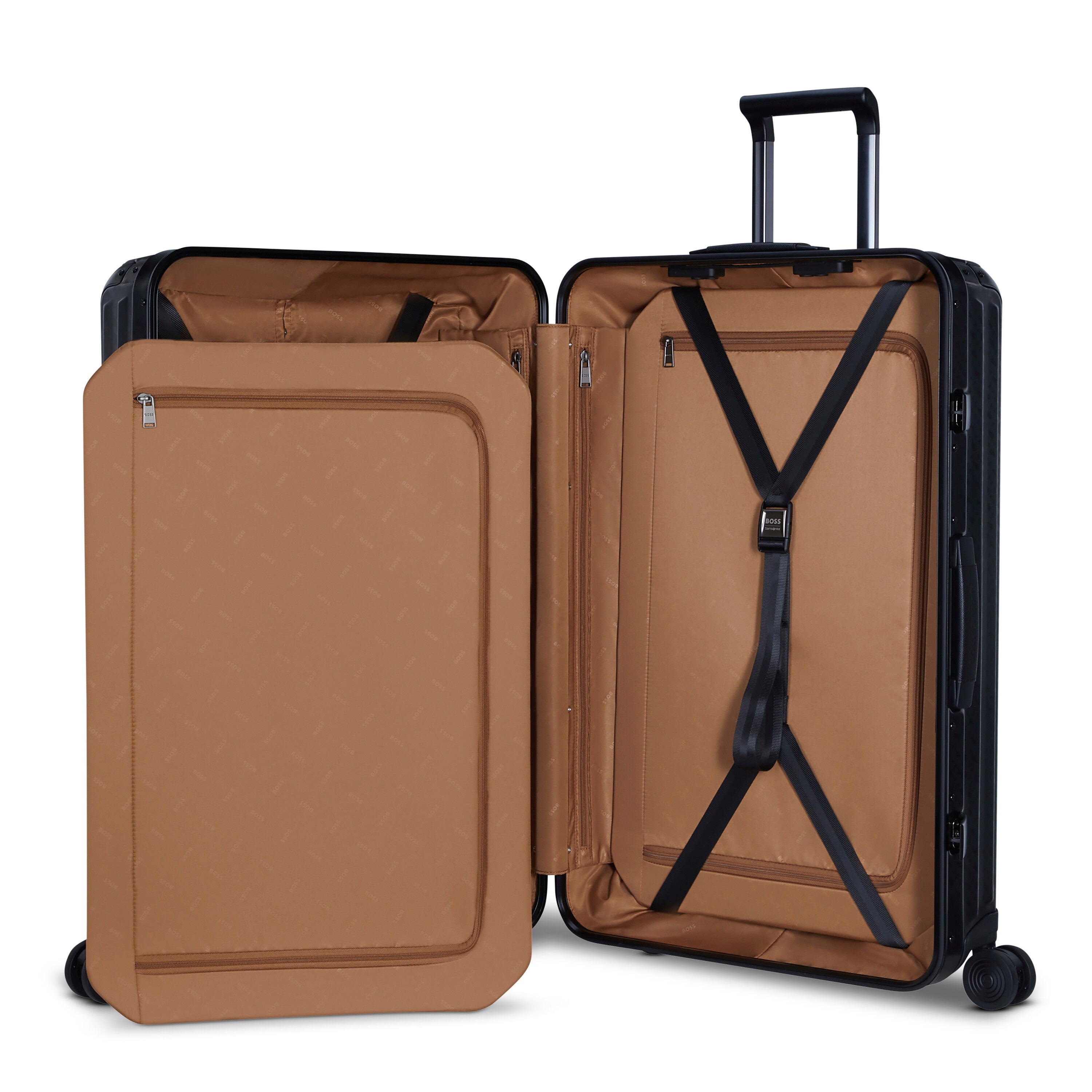 Hugo boss best sale luggage sale