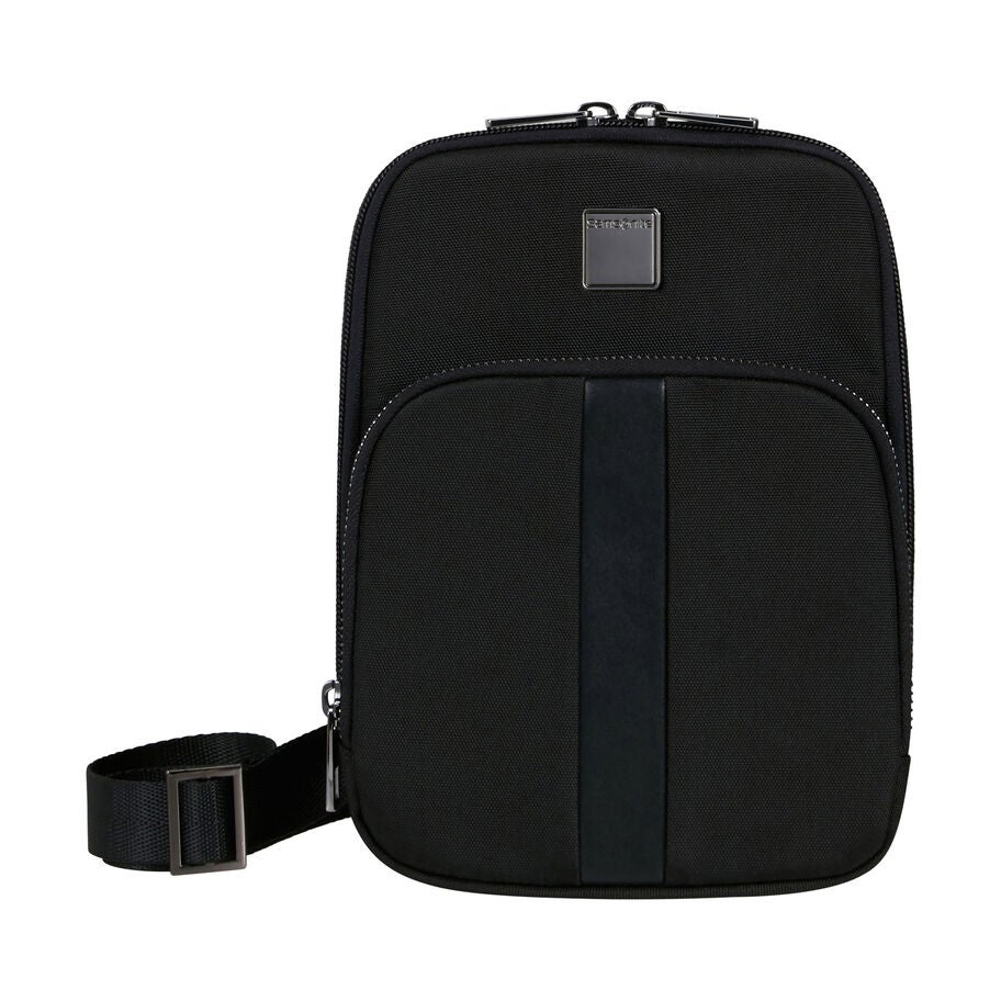 Samsonite SackSquare Crossbody Small in the color Black. image number 6