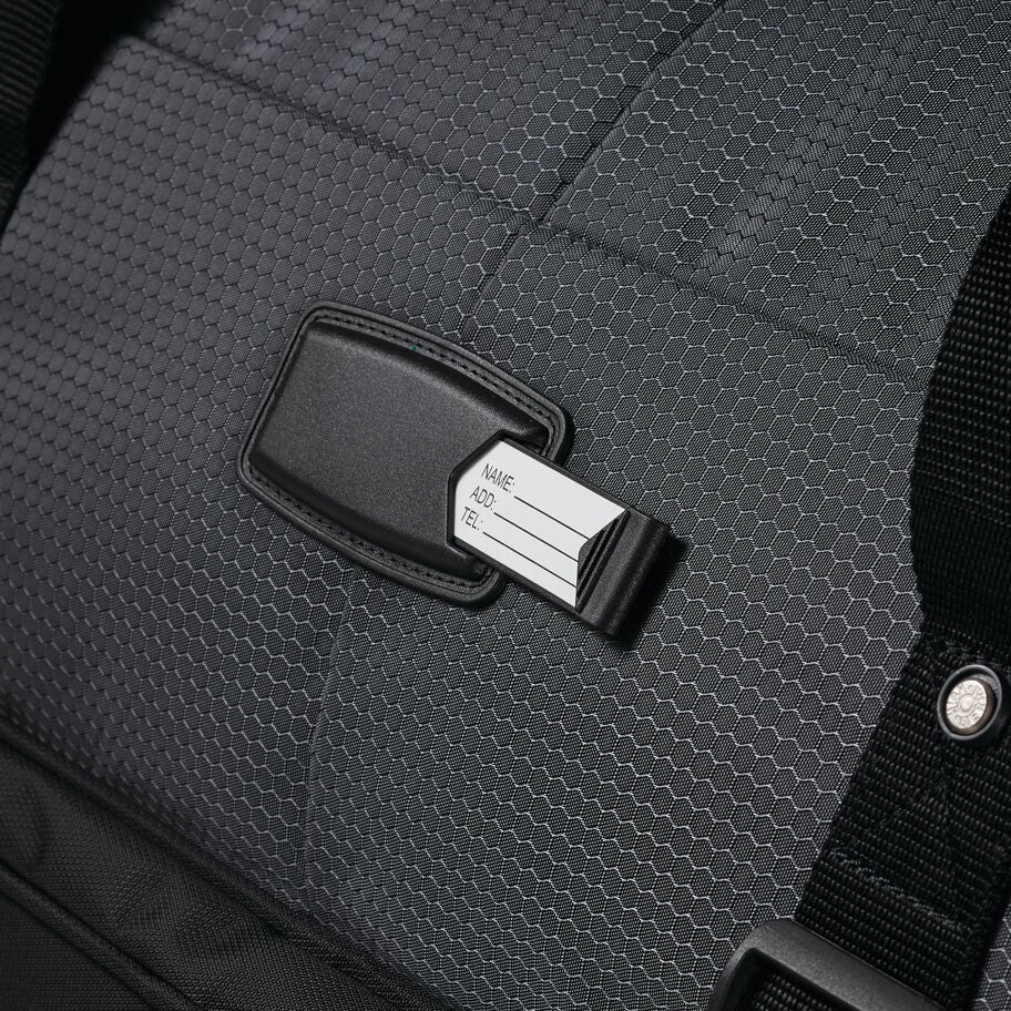 High Sierra Fairlead 28" Drop Bottom Duffle in the color Mercury/Black. image number 5