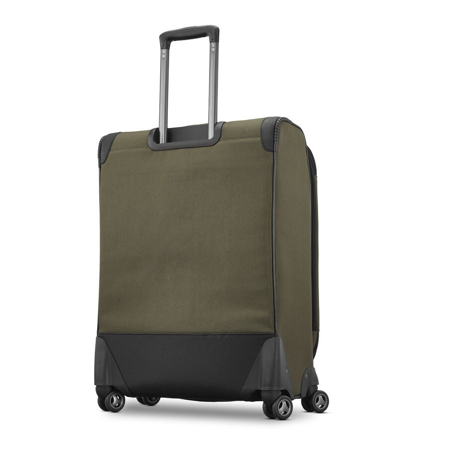 American Tourister Cargo Max SoftSide Spinner Medium in the color Olive Green. image number 2