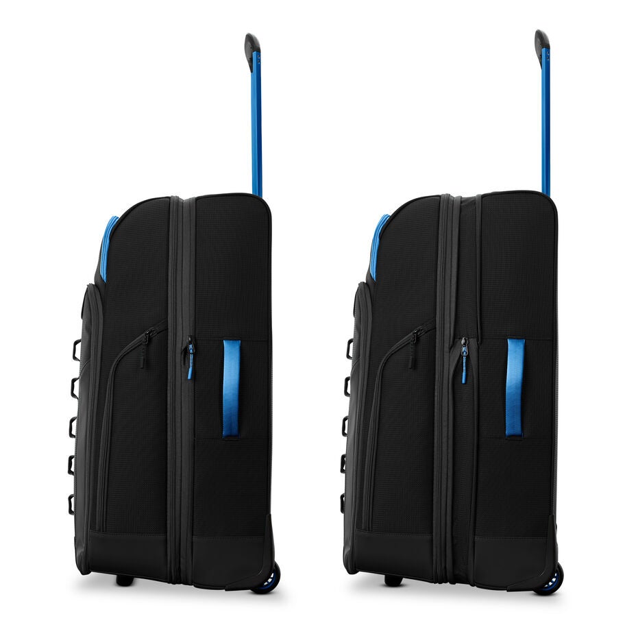 High Sierra Hi-Life Wheeled Duffle (28") in the color Black/Blue. image number 5