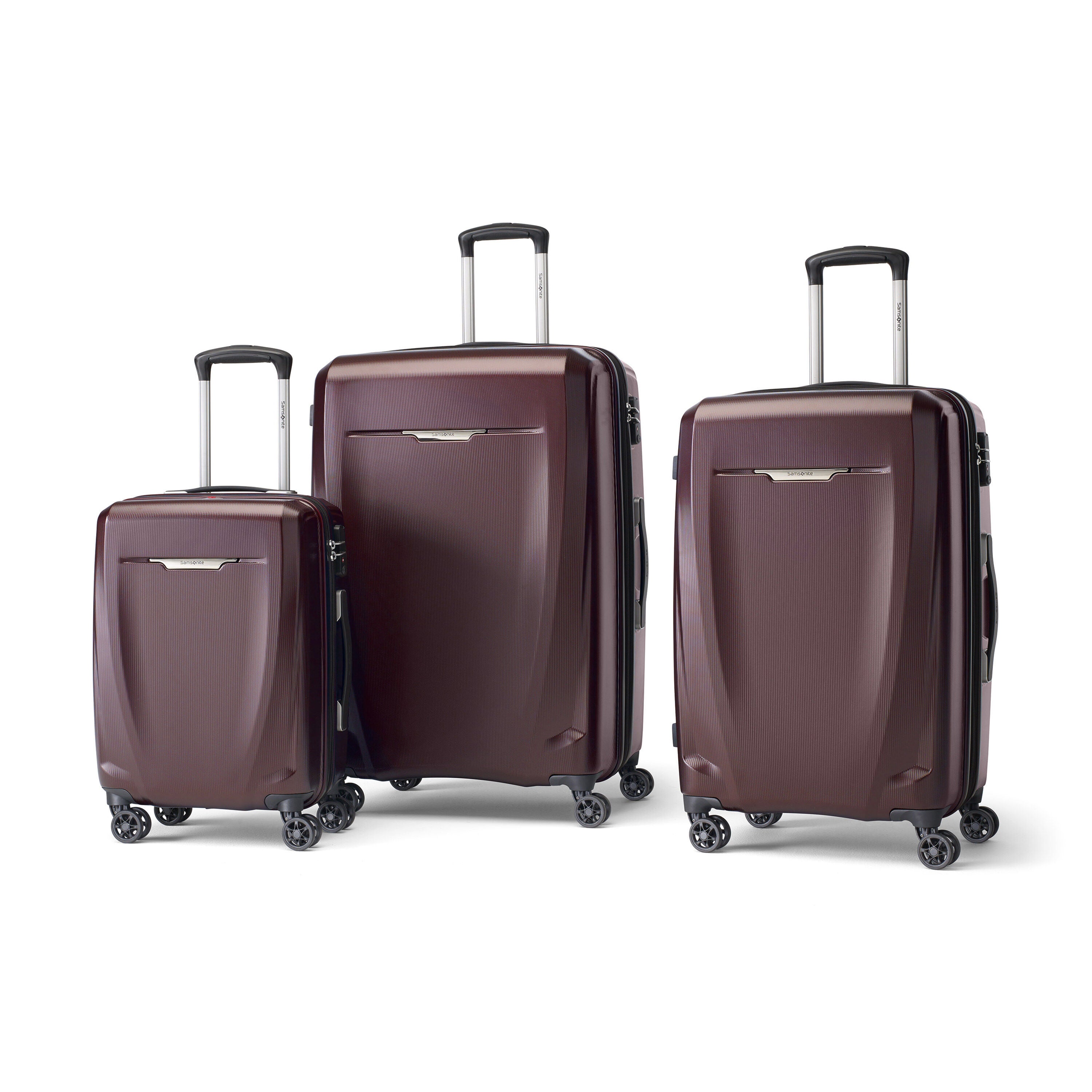 Samsonite pursuit dlx 3 piece luggage set sales