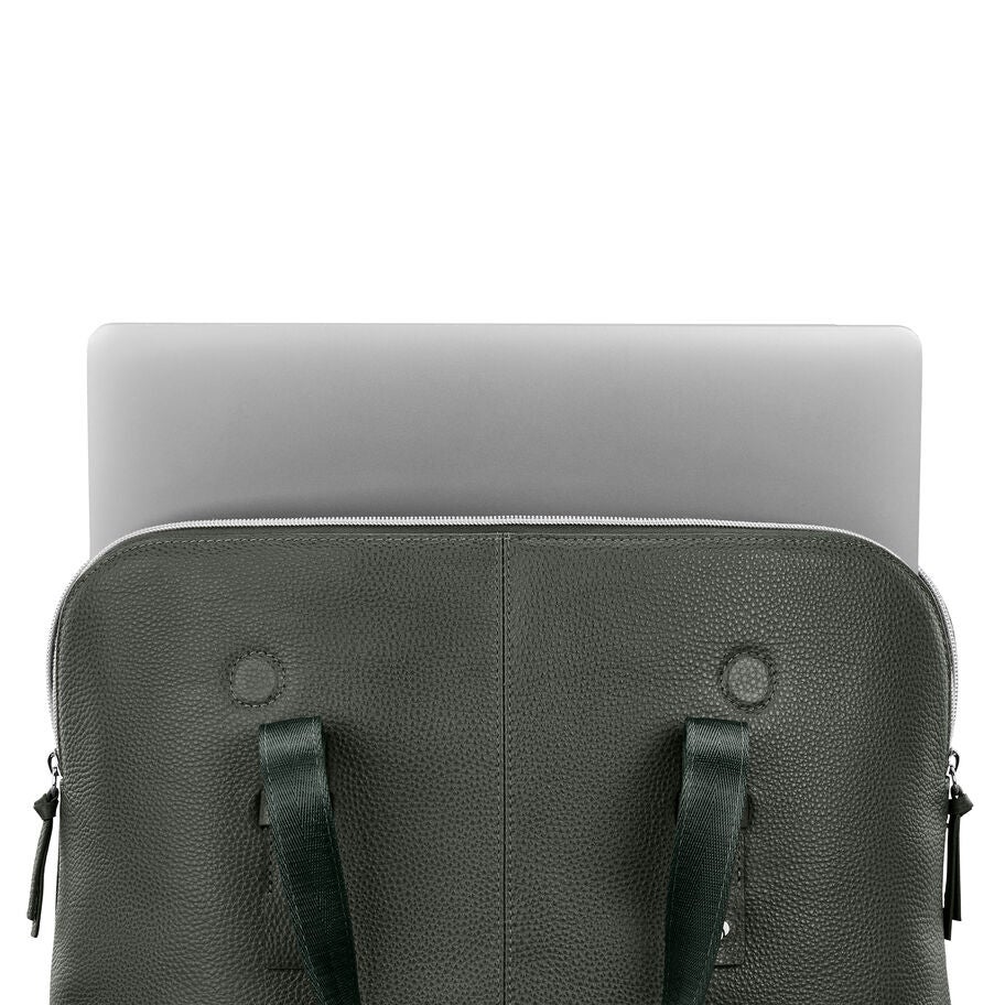 Samsonite Mobile Solution 2 Cuir Mallette convertible in the color Olive. image number 2