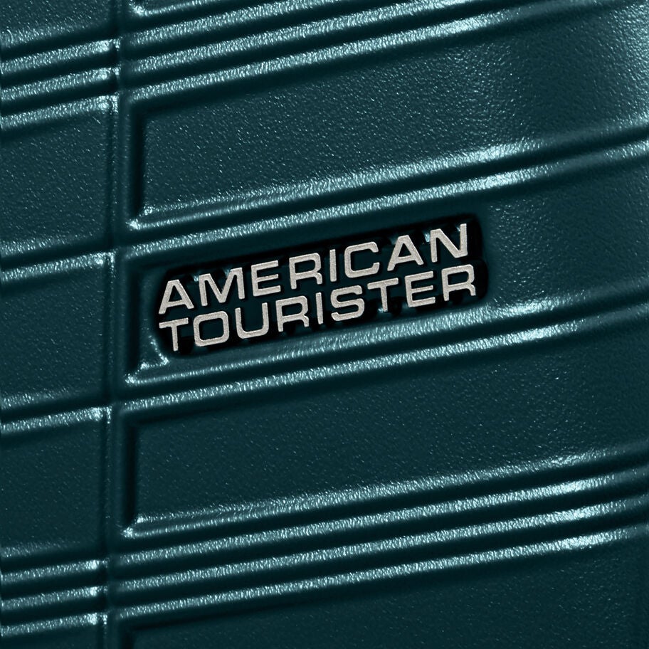 American Tourister Surftime Spinner Medium in the color Metallic Teal. image number 7