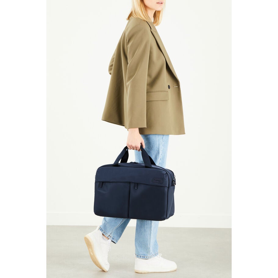 Lipault City Plume Sac 24 Heures in the color Marine. image number 6