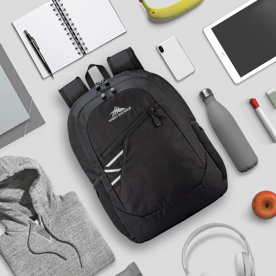 High Sierra BTS Outburst 2.0 Backpack in the color Black. image number 5