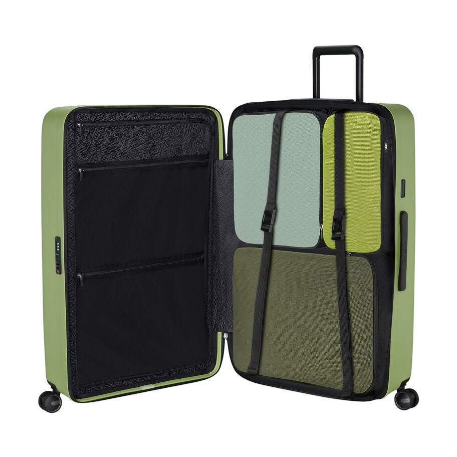 Samsonite RestackD Spinner Grand in the color Wasabi. image number 4