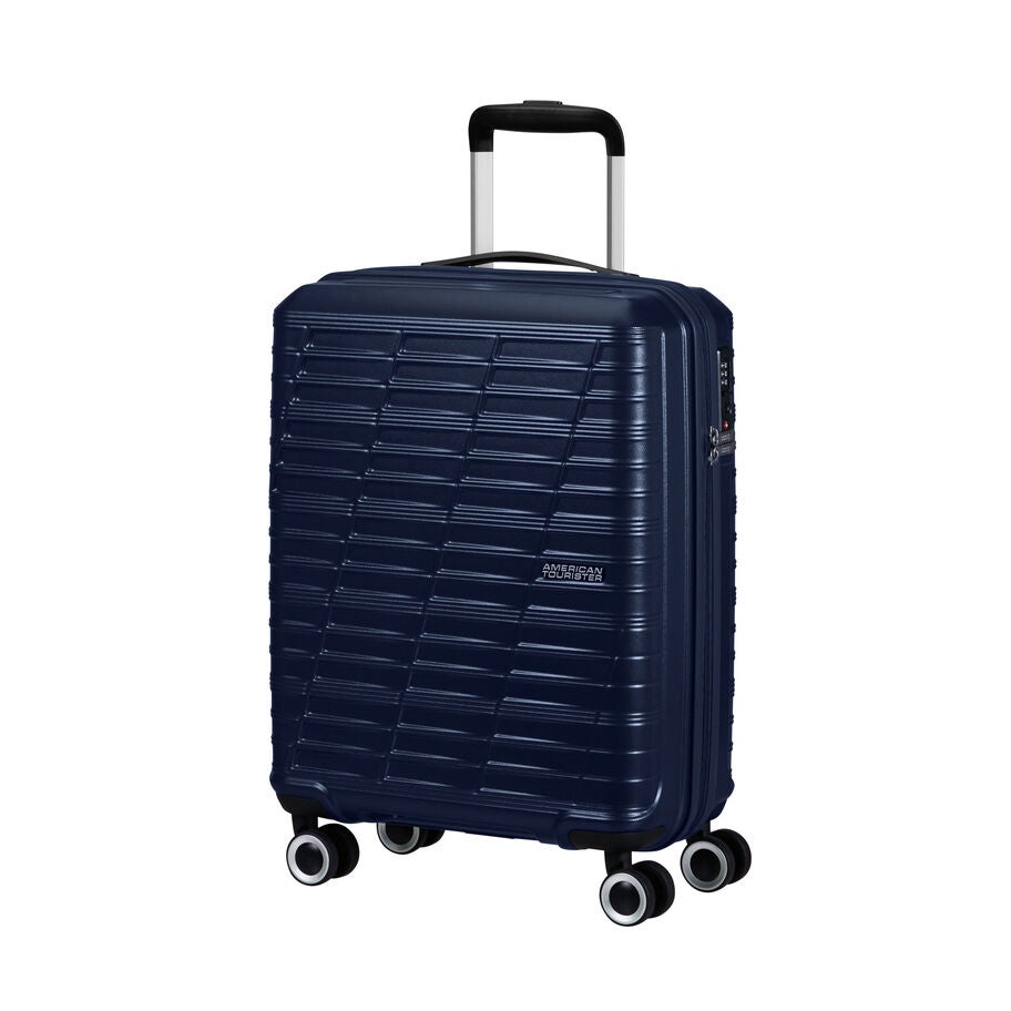 American Tourister Surftime valise de cabine &agrave; roues in the color Bleu M&eacute;tallique. image number 0