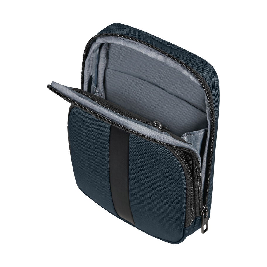Samsonite SackSquare Crossbody Small in the color Blue. image number 1