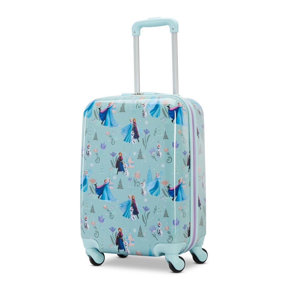 American Tourister Licensed Kids Hardside 18" Spinner in the color Frozen. image number 0