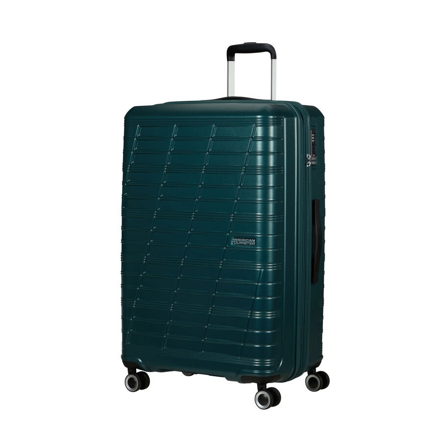 American Tourister Surftime Spinner Large in the color Metallic Teal. image number 0