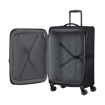 American Tourister SummerRide Spinner Medium in the color Black.
