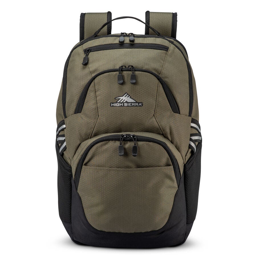 High Sierra BTS Swoop SG Backpack in the color Olive. image number 1
