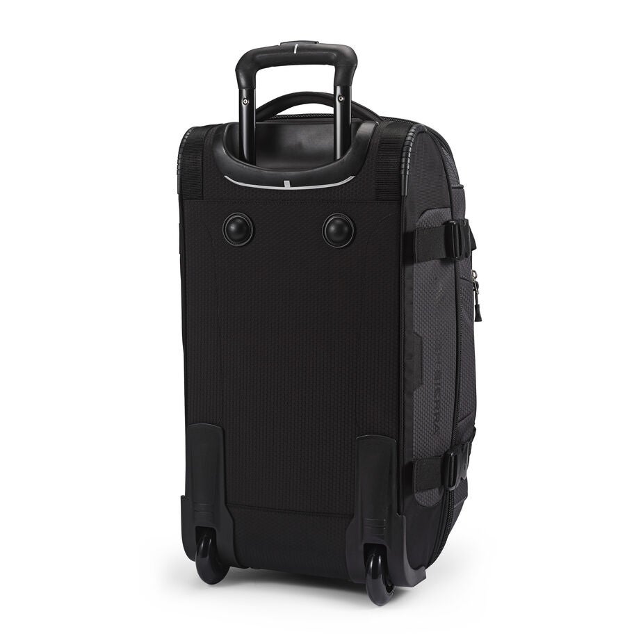 High Sierra Fairlead 22" Drop Bottom Duffle in the color Mercury/Black. image number 6
