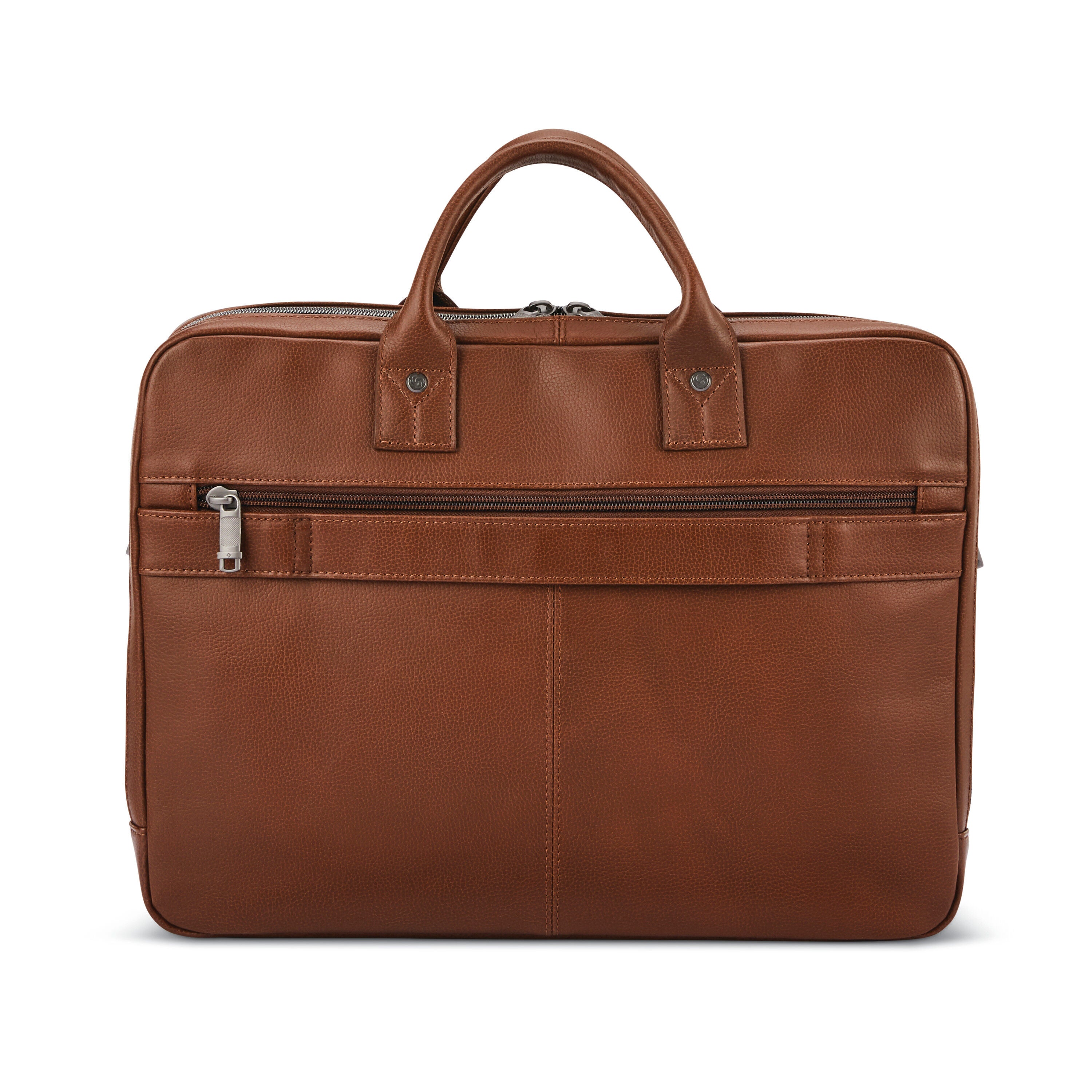 Samsonite leather shop laptop bag
