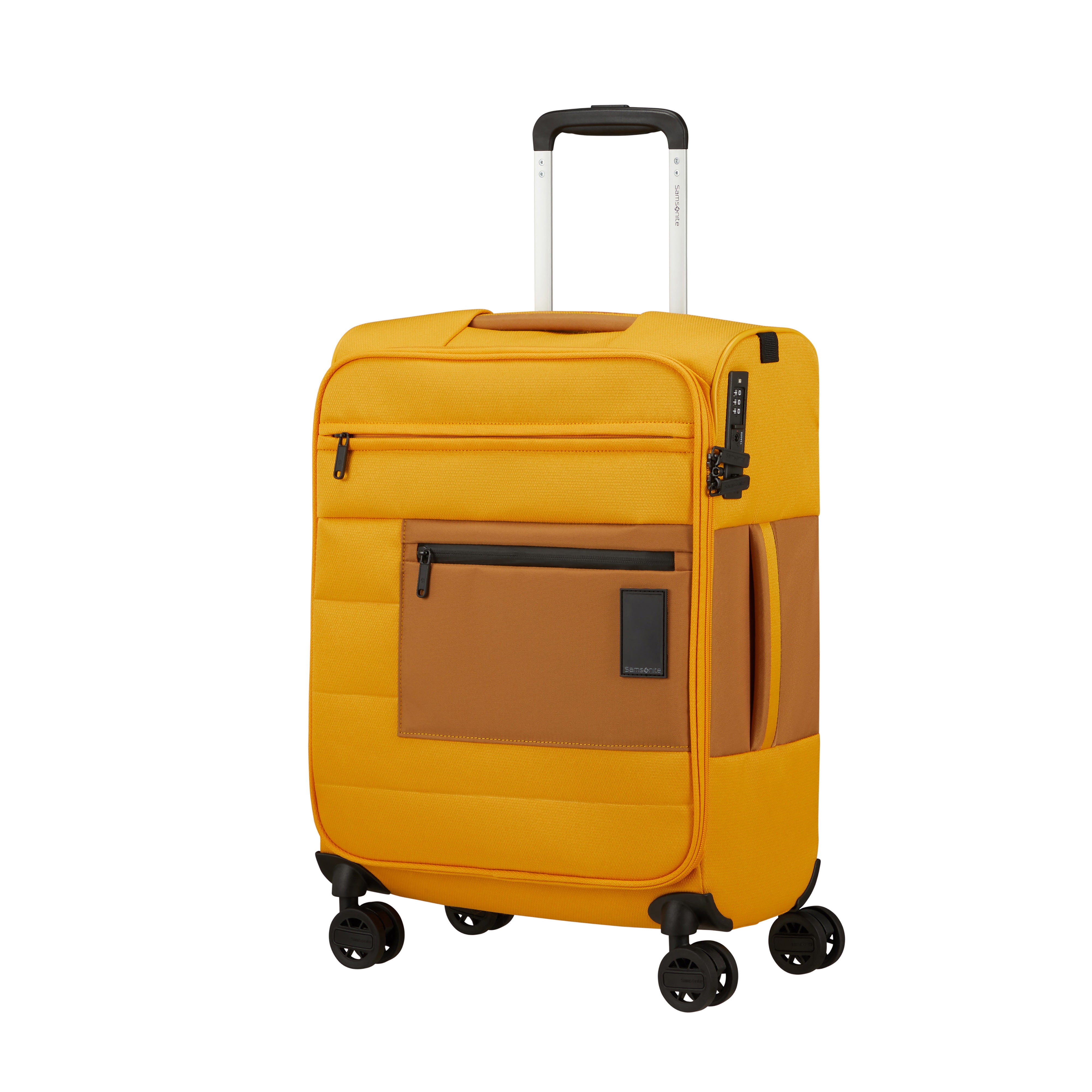 Samsonite yellow online luggage