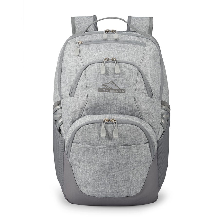 High Sierra BTS Swoop SG Backpack in the color Silver Heather. image number 1