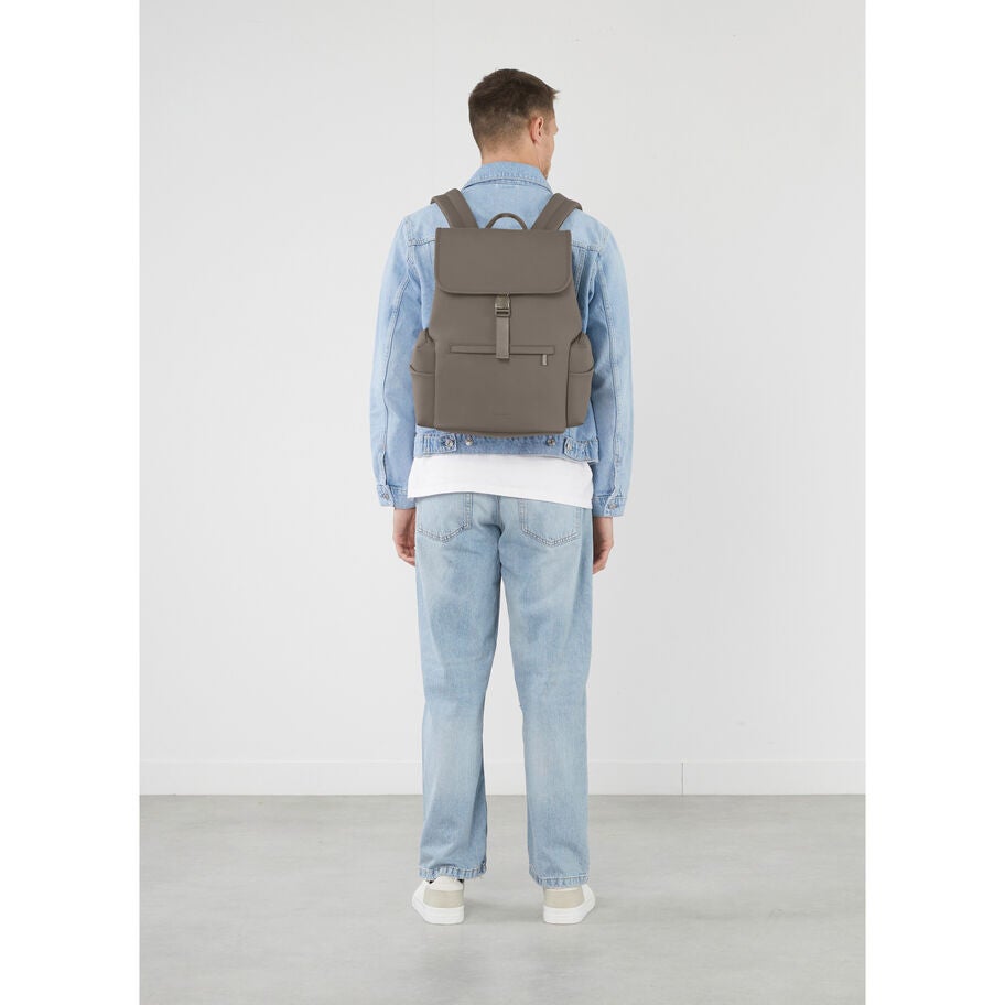 Lipault LOST IN BERLIN Cargo Backpack 2.0 in the color New | Ash Stone. image number 1