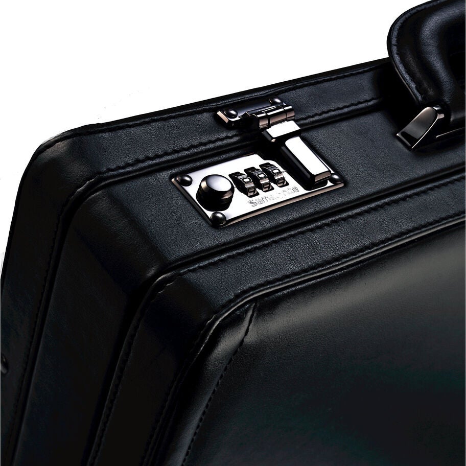 Samsonite Cuir Attach&eacute; in the color Noir. image number 3