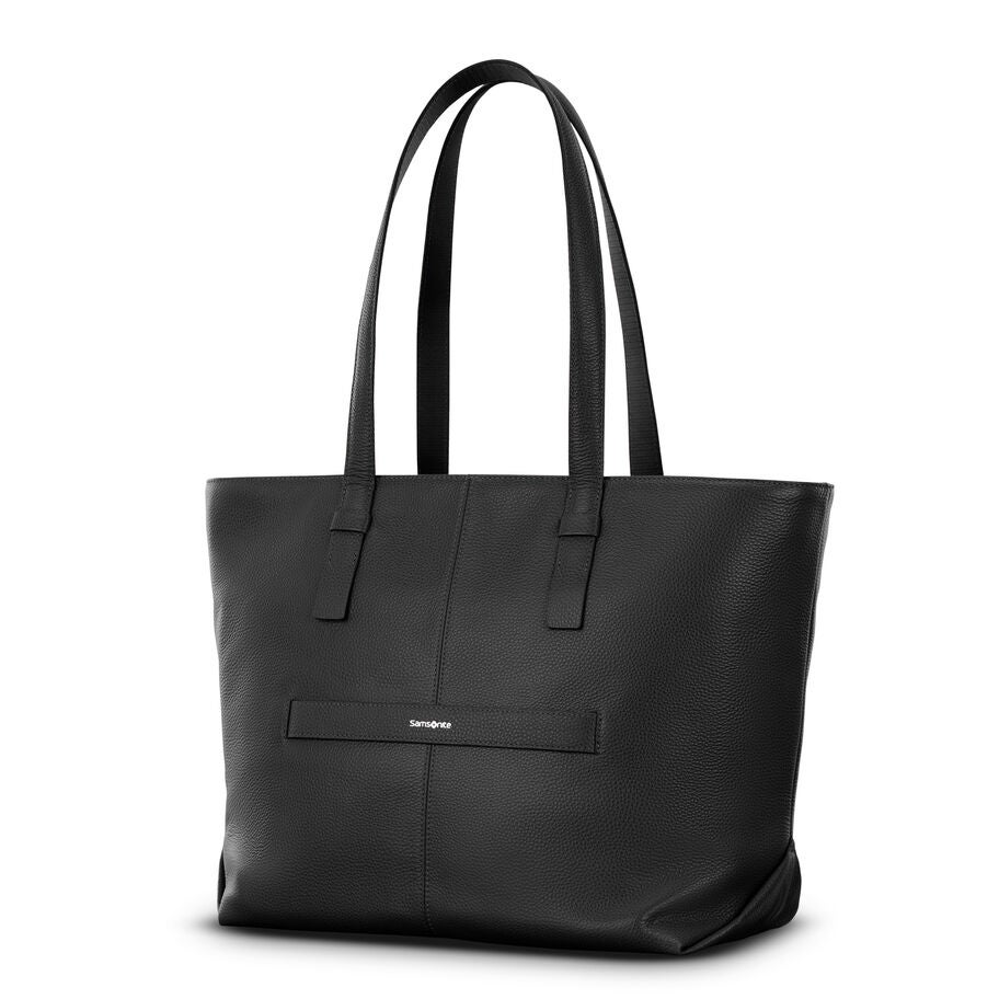 Samsonite Mobile Solution 2 Leather Business Tote in the color Black. image number 4
