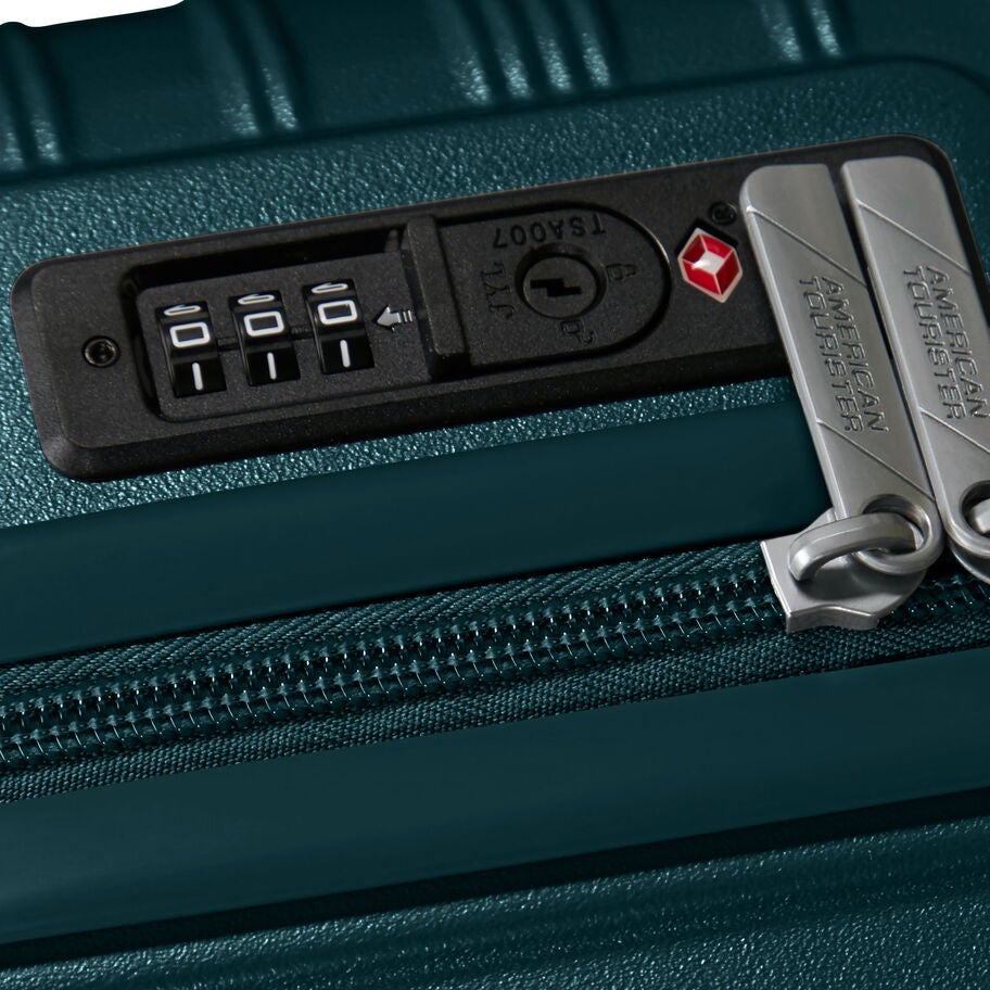 American Tourister Surftime valise de cabine &agrave; roues in the color Metallic Teal. image number 6